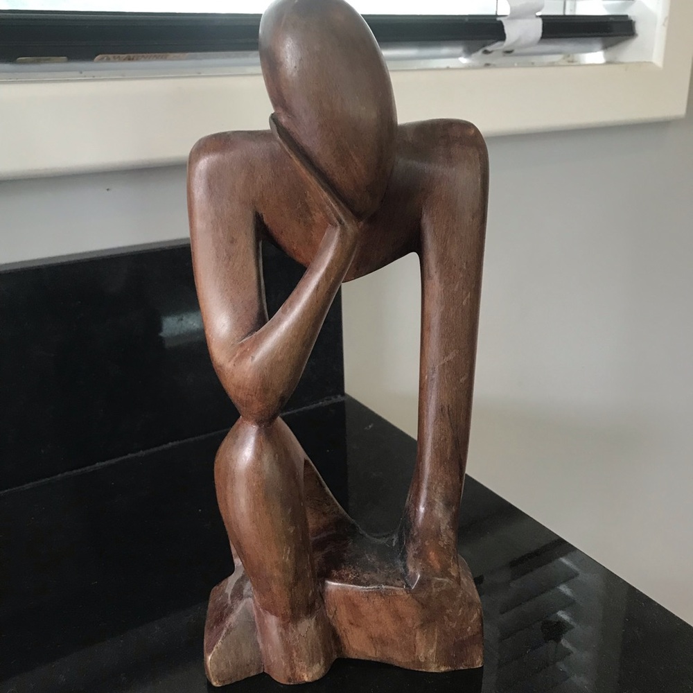 Abstract Wooden Sculpture